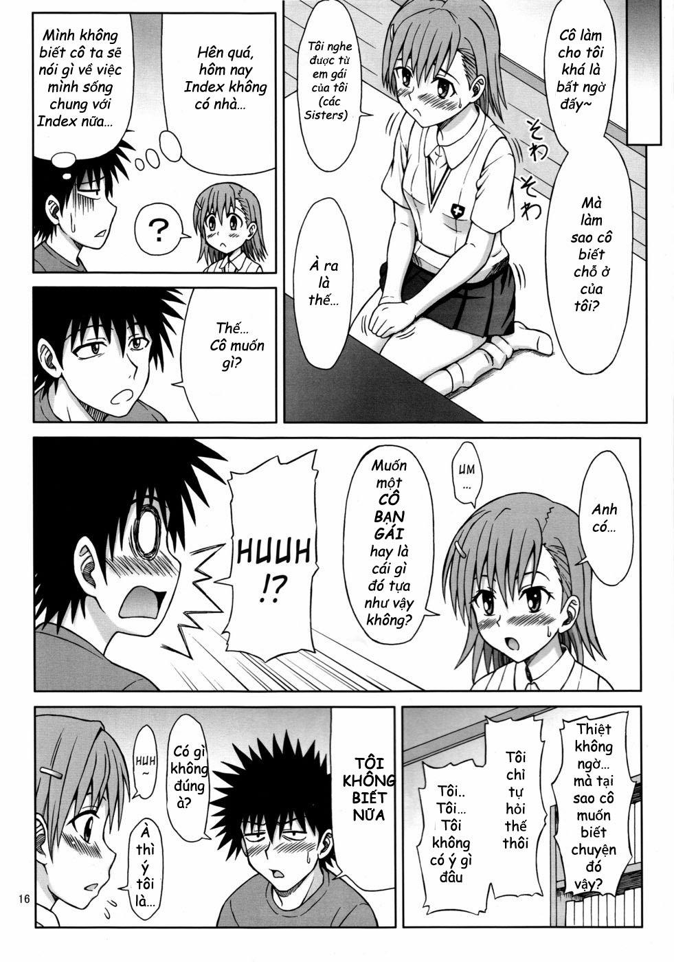 Toaru Misaka No Shouhi Denryoku (Toaru Majutsu No Index) Chương Oneshot Trang 16