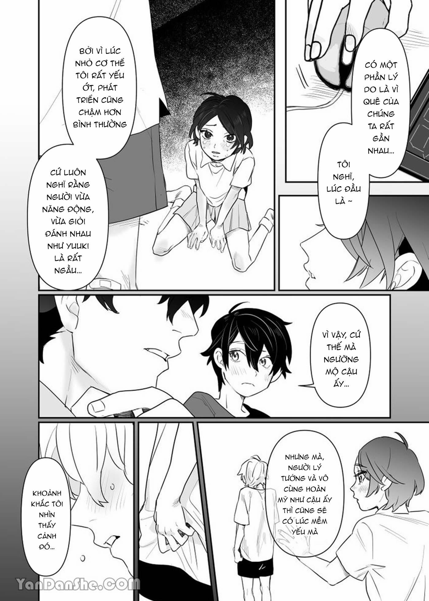 Tôi Ẩn Mình Dưới Bộ Dạng Con Trai, Chỉ Khi Làm Tình Với Cậu Ấy Mới Lộ Ra Dáng Vẻ Con Gái 3.2 trang 2