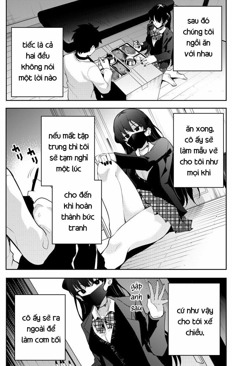 Tôi Bị Một Nữ Sinh Trung Học Kỳ Lạ Giam Cầm 13.5 trang 2
