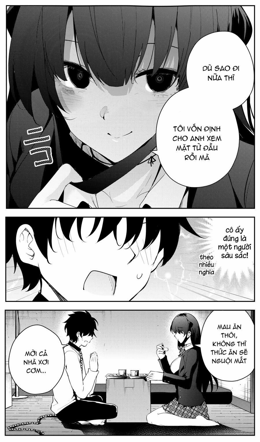 Tôi Bị Một Nữ Sinh Trung Học Kỳ Lạ Giam Cầm 13 trang 4