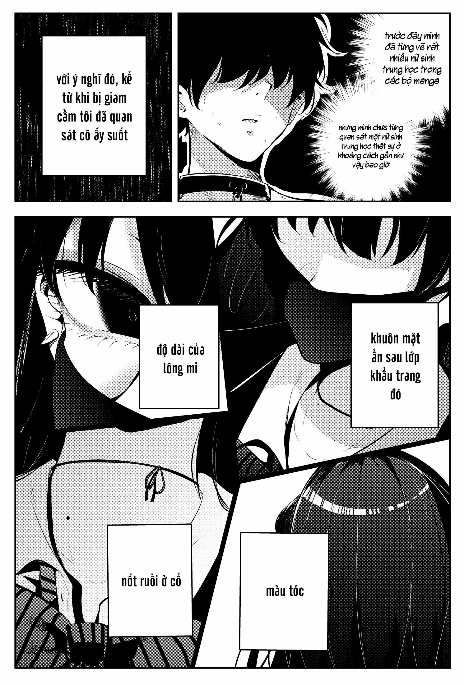 Tôi Bị Một Nữ Sinh Trung Học Kỳ Lạ Giam Cầm 3 trang 4