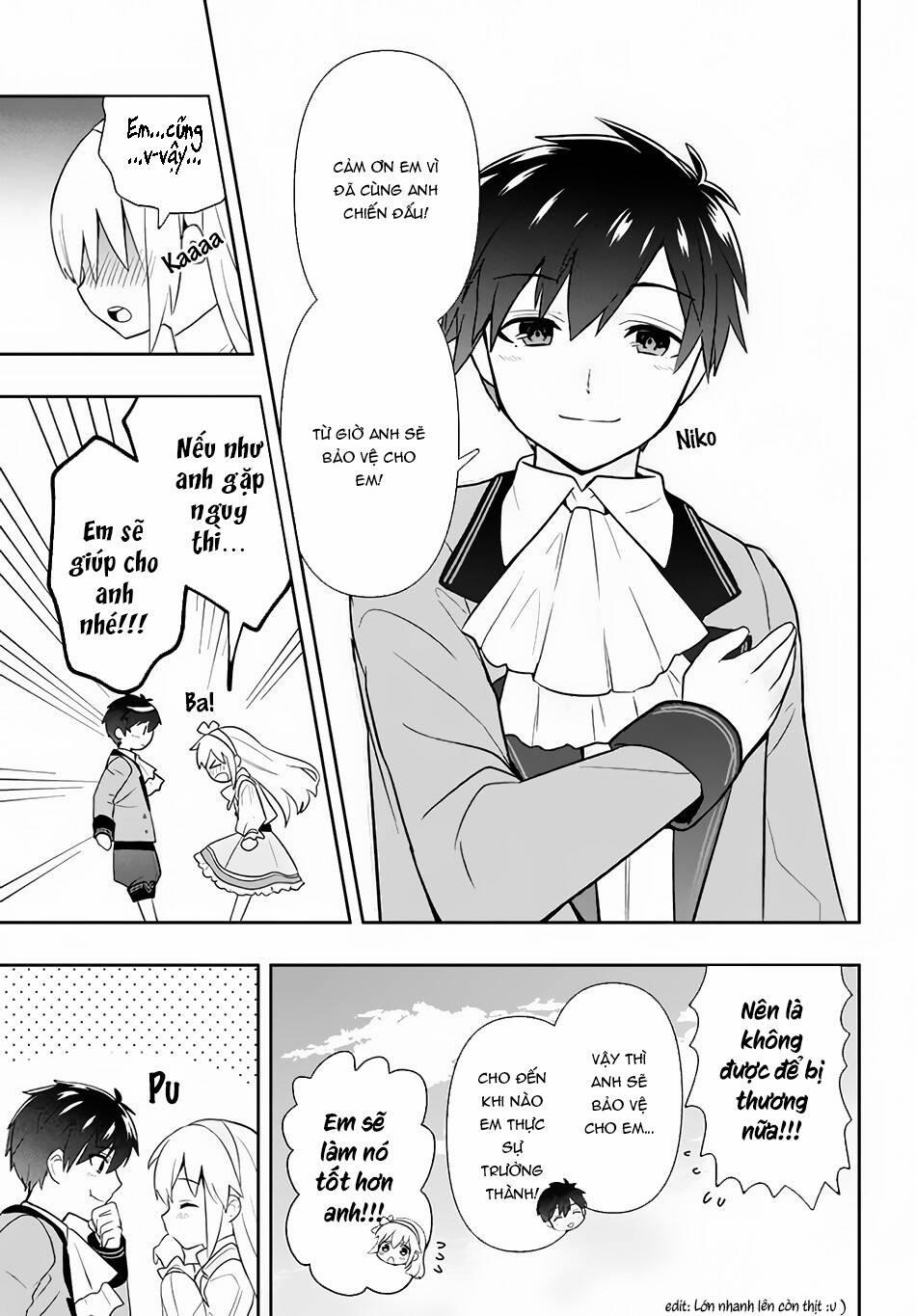 Tôi Chuyển Sinh Và Còn Nhận Được Tình Cảm Của 6 Cô Công Chúa 2 trang 9