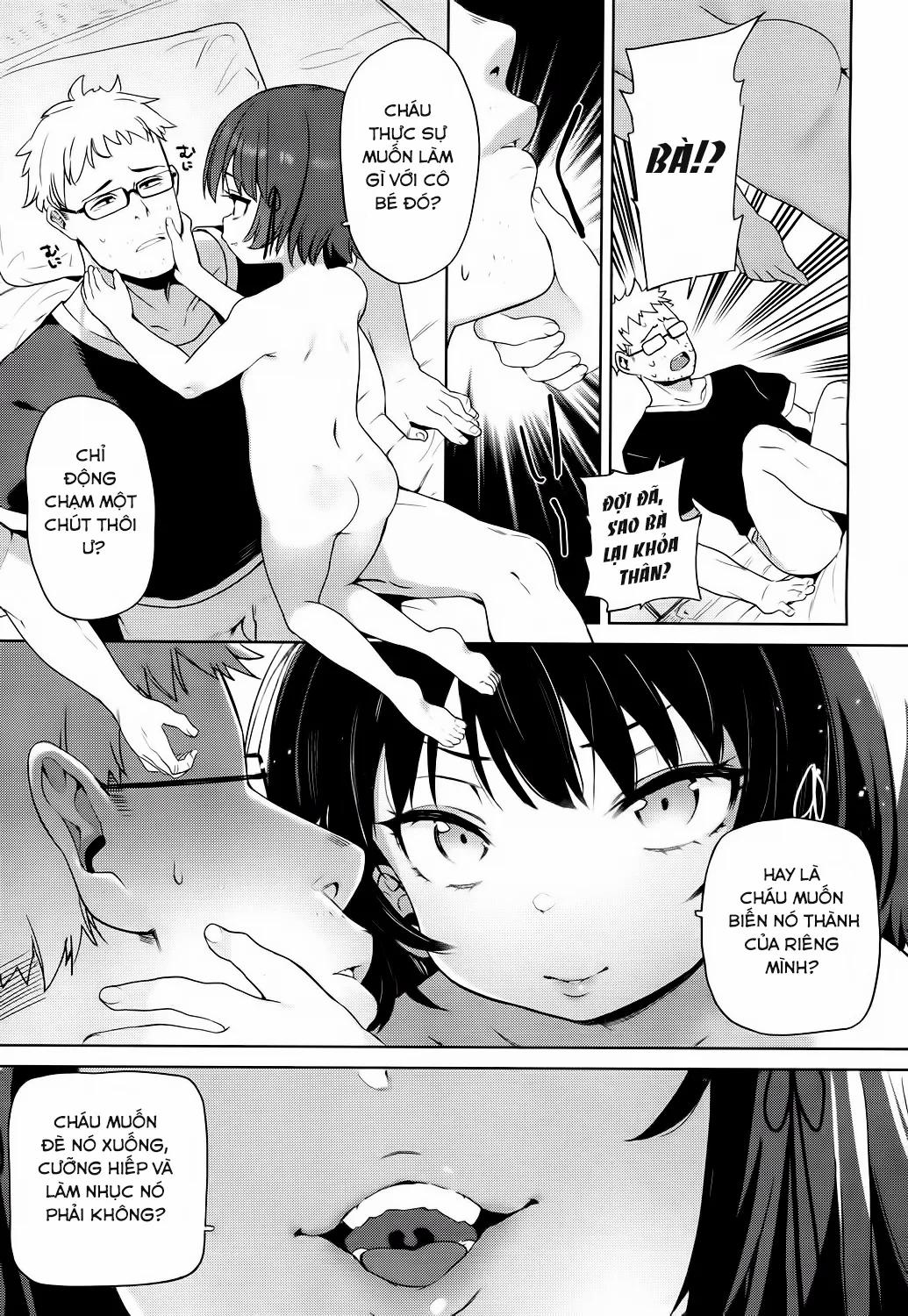 Tôi Có Thể Làm Bất Cứ Thứ Gì Với Bé Loli Mà Không Sợ Bị Gông Cổ Bởi Bé Ấy Là Bà Tôi! OneShot trang 5