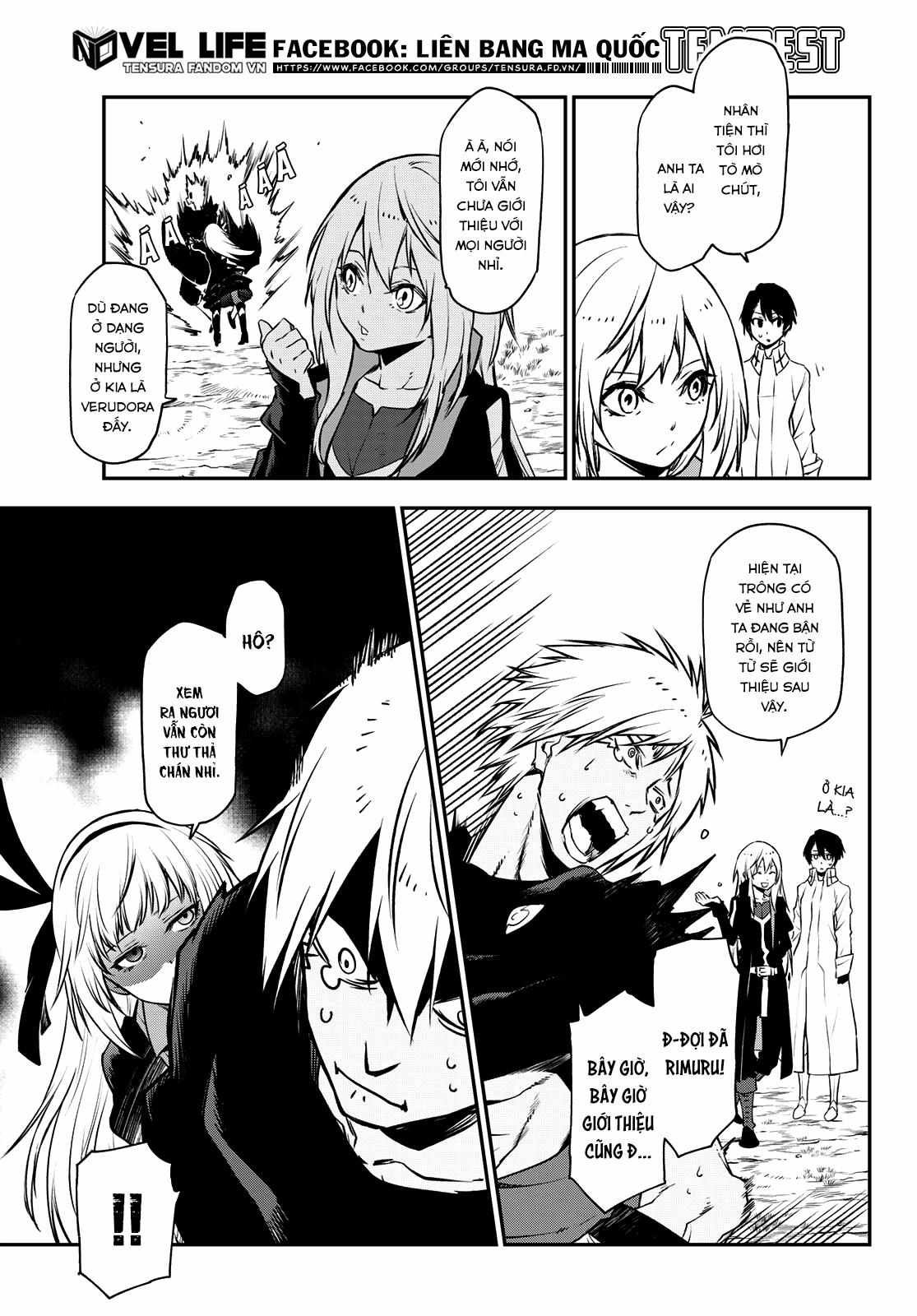 Tôi Đã Chuyển Sinh Thành Slime 0 0 Quá trình báo cáo trang 16