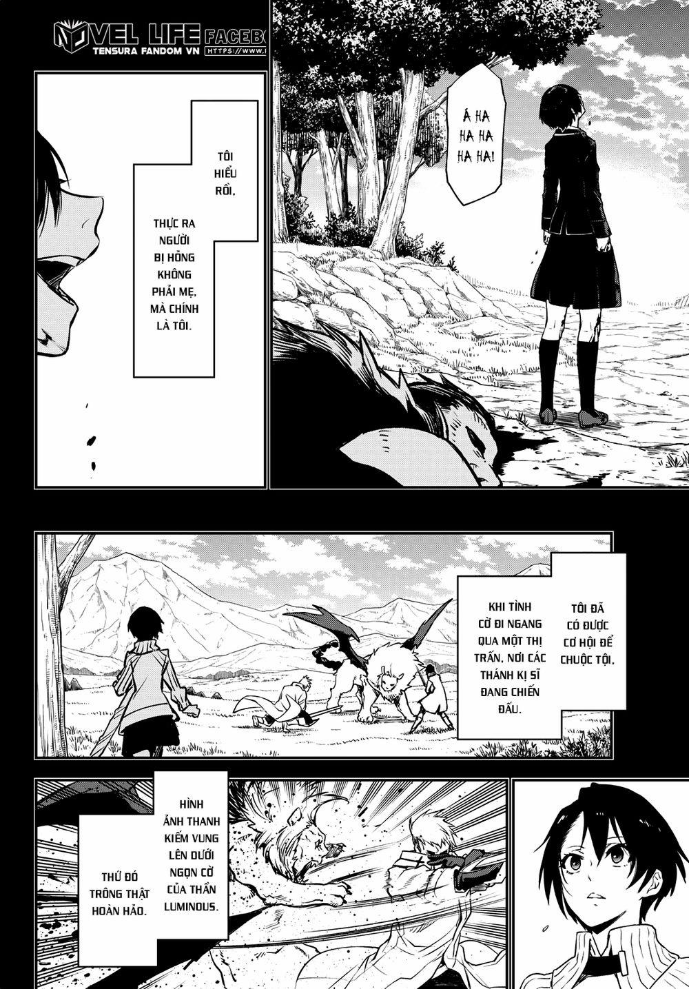 Tôi Đã Chuyển Sinh Thành Slime 0 0 Tử giả Chúc phúc. trang 13