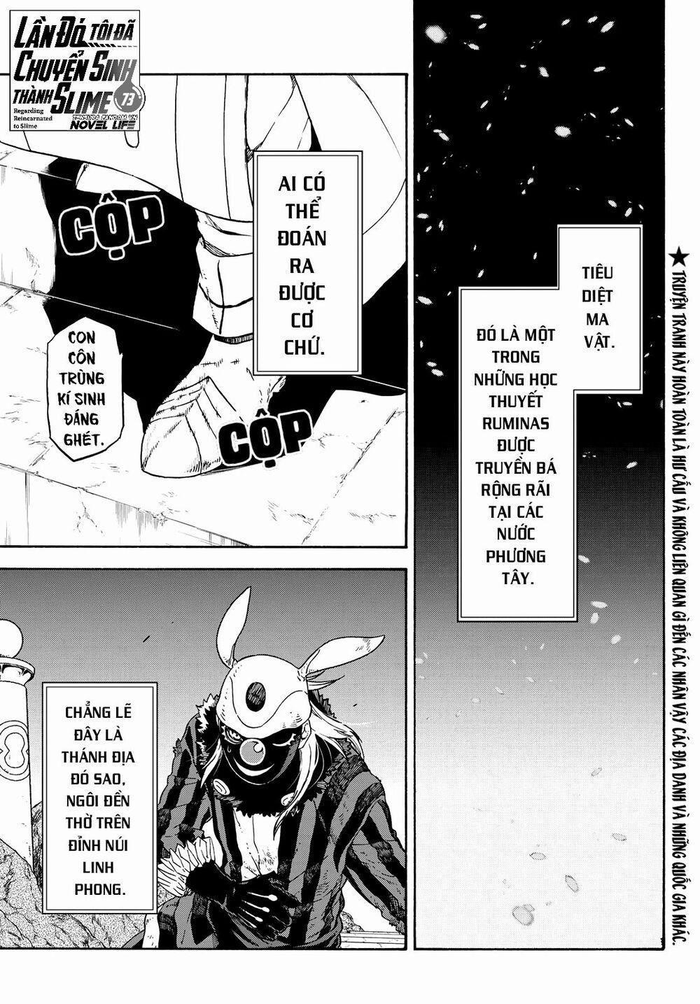 Tôi Đã Chuyển Sinh Thành Slime 73 trang 3