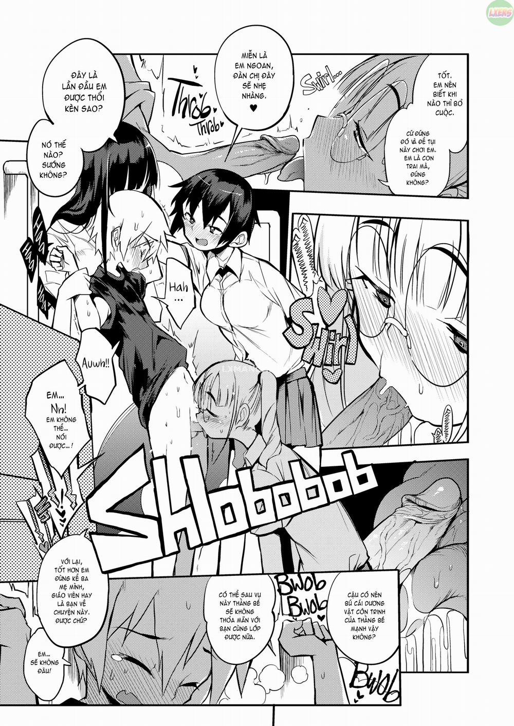Tôi đã đi chuyến tàu chỉ dành cho phụ nữ Oneshot trang 11