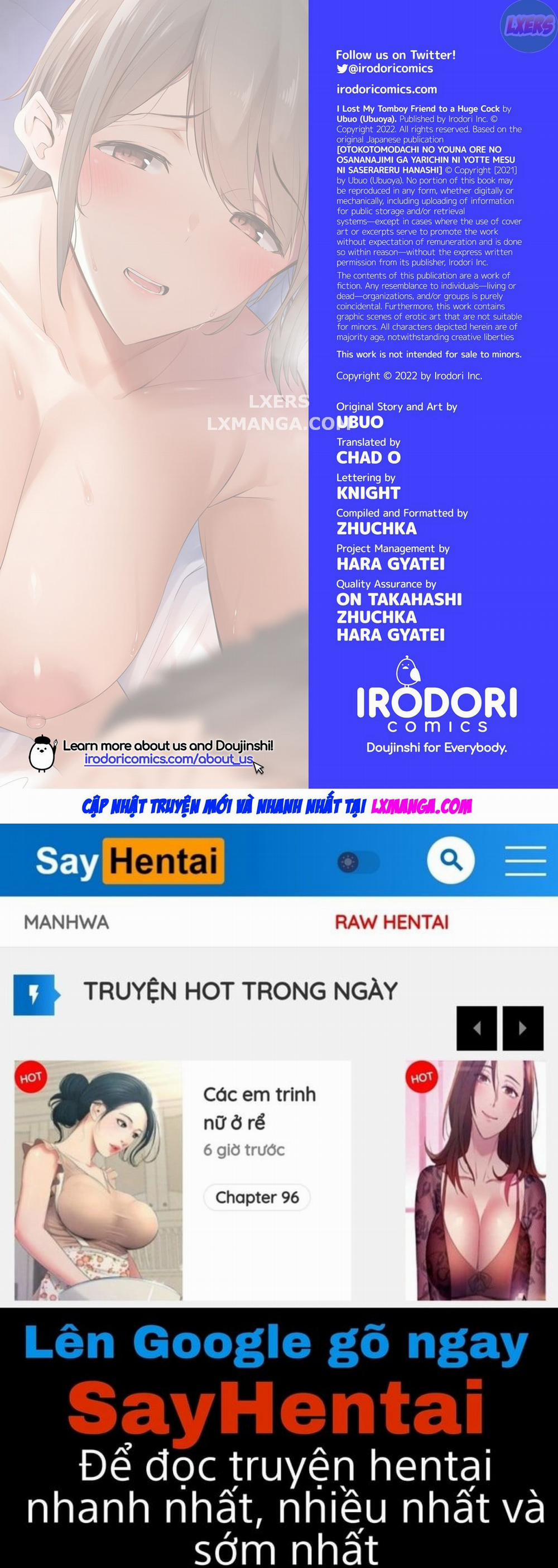 Tôi đã mất người bạn tomboy của mình vào tay một con cặc khổng lồ Oneshot trang 102