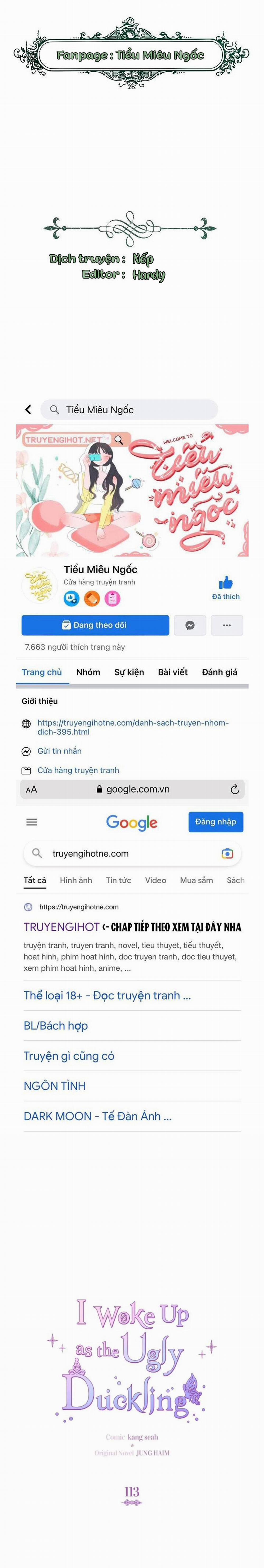 Tôi Đã Trở Thành Tiểu Thư Xấu Xí Chương 113 Trang 1