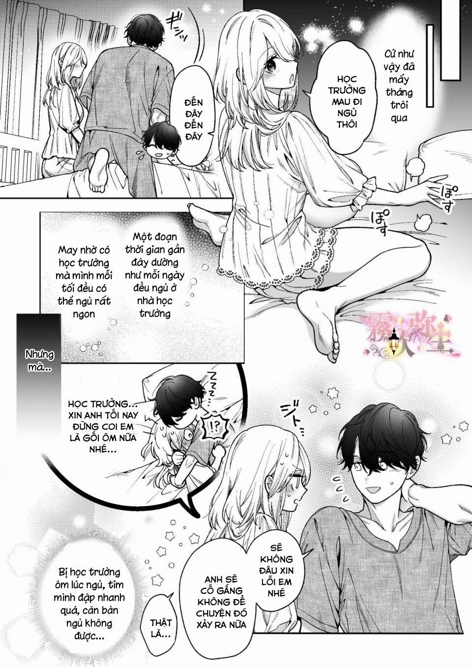 Tôi Dần Rơi Vào Ân Ái Trước Khi Đi Ngủ Với Học Trưởng 3 trang 14