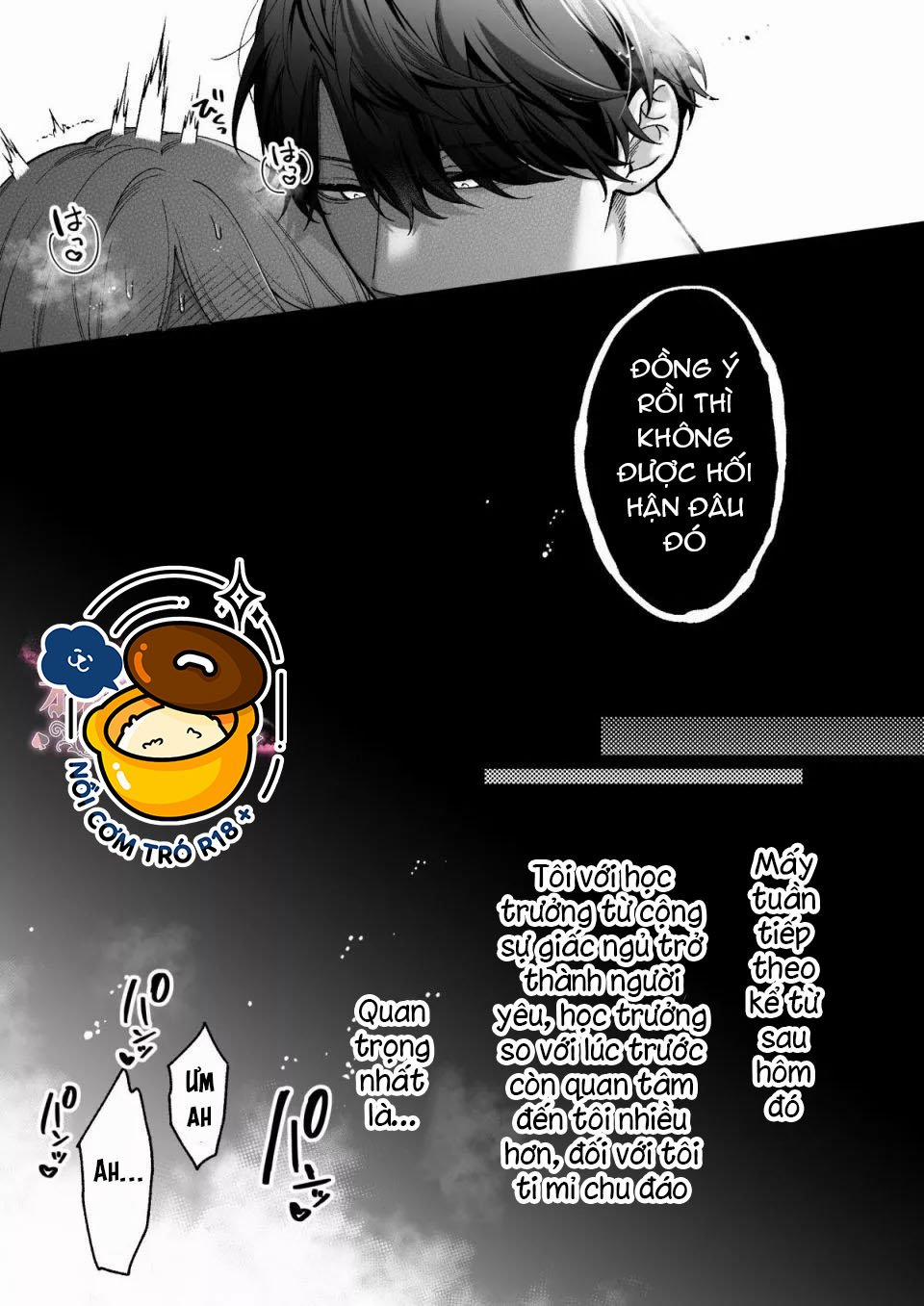 Tôi Dần Rơi Vào Ân Ái Trước Khi Đi Ngủ Với Học Trưởng 3 trang 31
