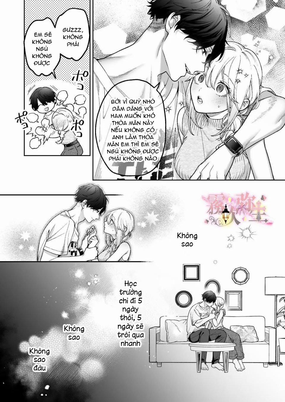Tôi Dần Rơi Vào Ân Ái Trước Khi Đi Ngủ Với Học Trưởng 3 trang 34