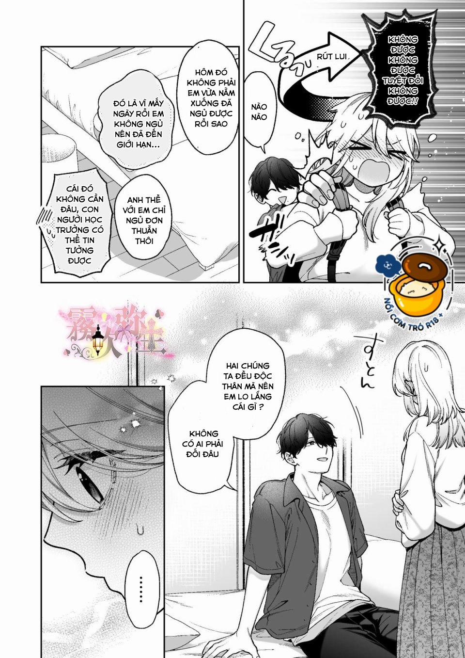 Tôi Dần Rơi Vào Ân Ái Trước Khi Đi Ngủ Với Học Trưởng 3 trang 7