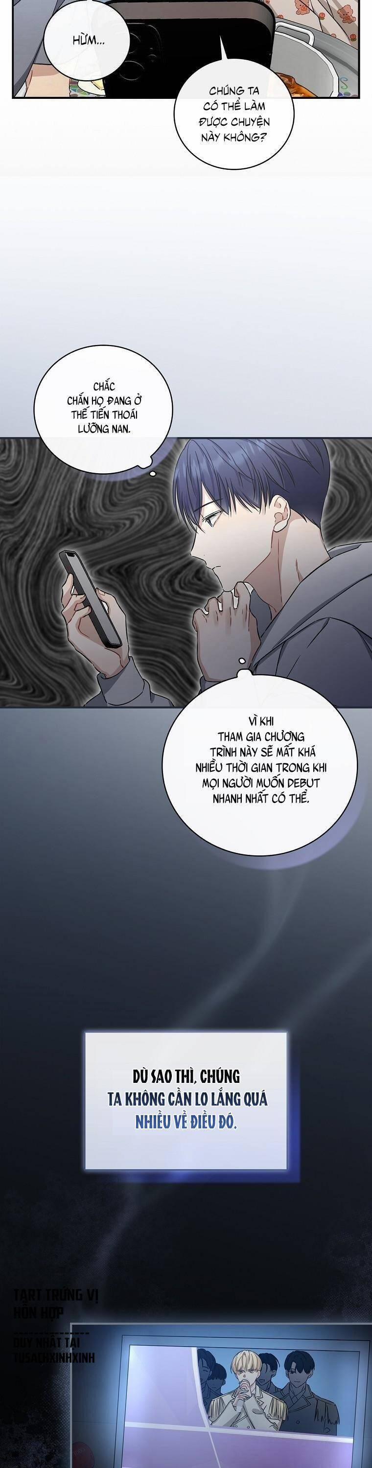 Tôi, Em Út Nhất Định Sẽ Trở Thành Idol! 4 trang 22