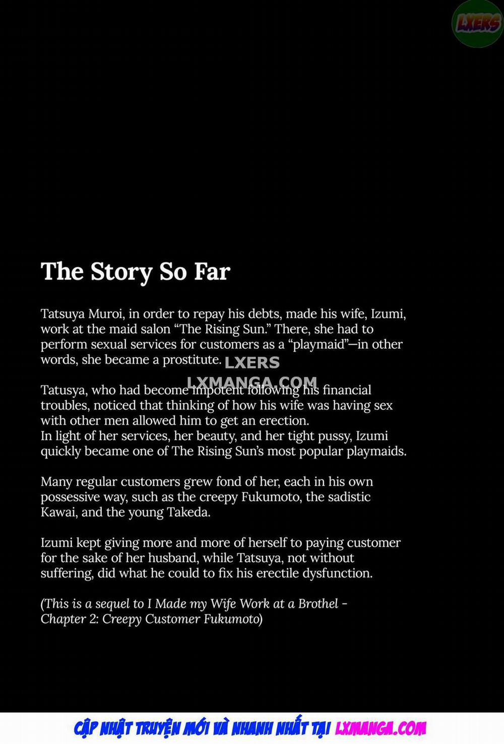 Tôi Khiến Vợ Mình Phải Làm Việc Ở Nhà Thổ 3 trang 2