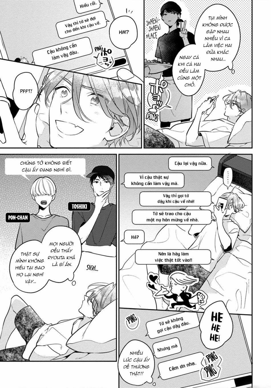 Tôi không muốn chỉ làm người bạn thời thơ ấu của cậu nữa 1 trang 19