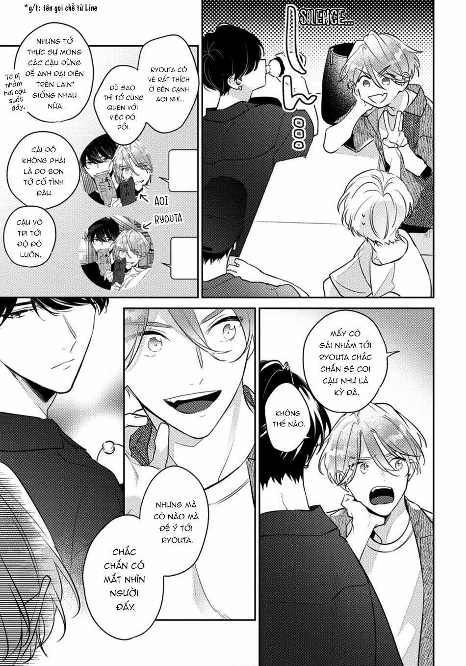 Tôi không muốn chỉ làm người bạn thời thơ ấu của cậu nữa 1 trang 7