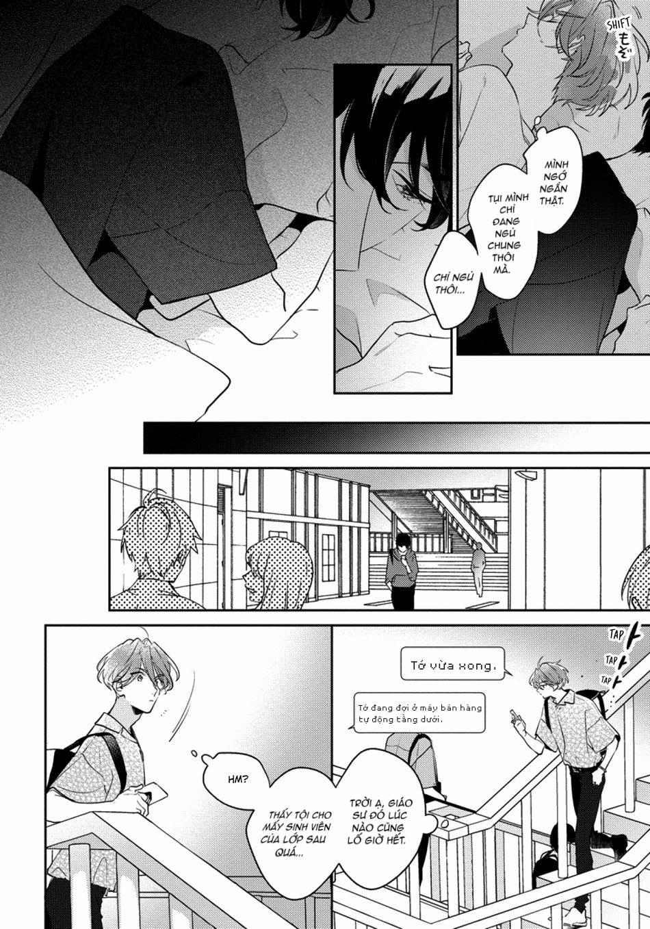 Tôi không muốn chỉ làm người bạn thời thơ ấu của cậu nữa 3 trang 14