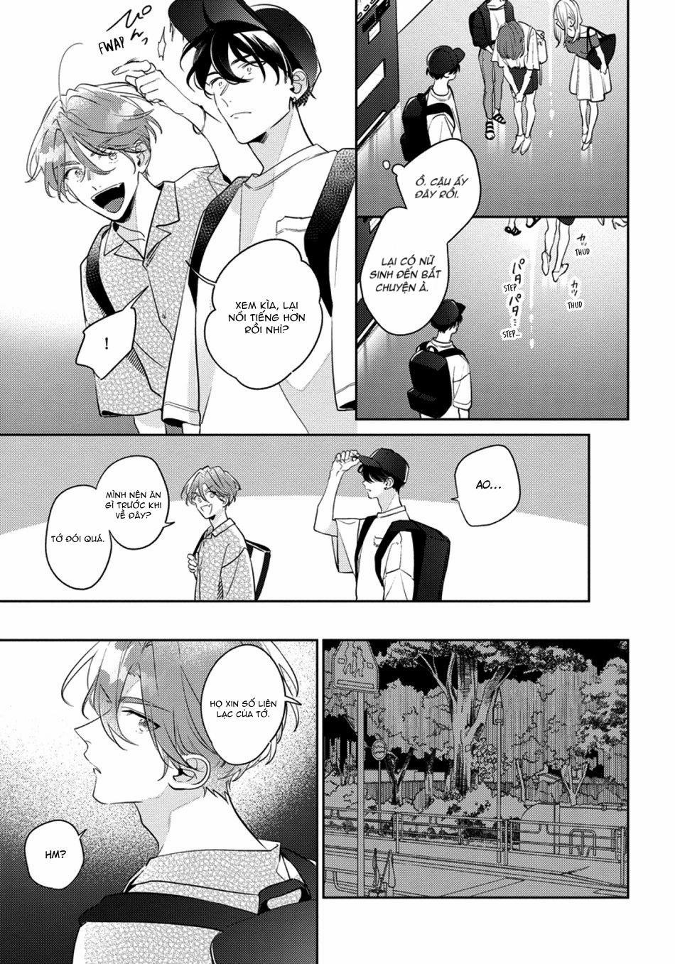 Tôi không muốn chỉ làm người bạn thời thơ ấu của cậu nữa 3 trang 15