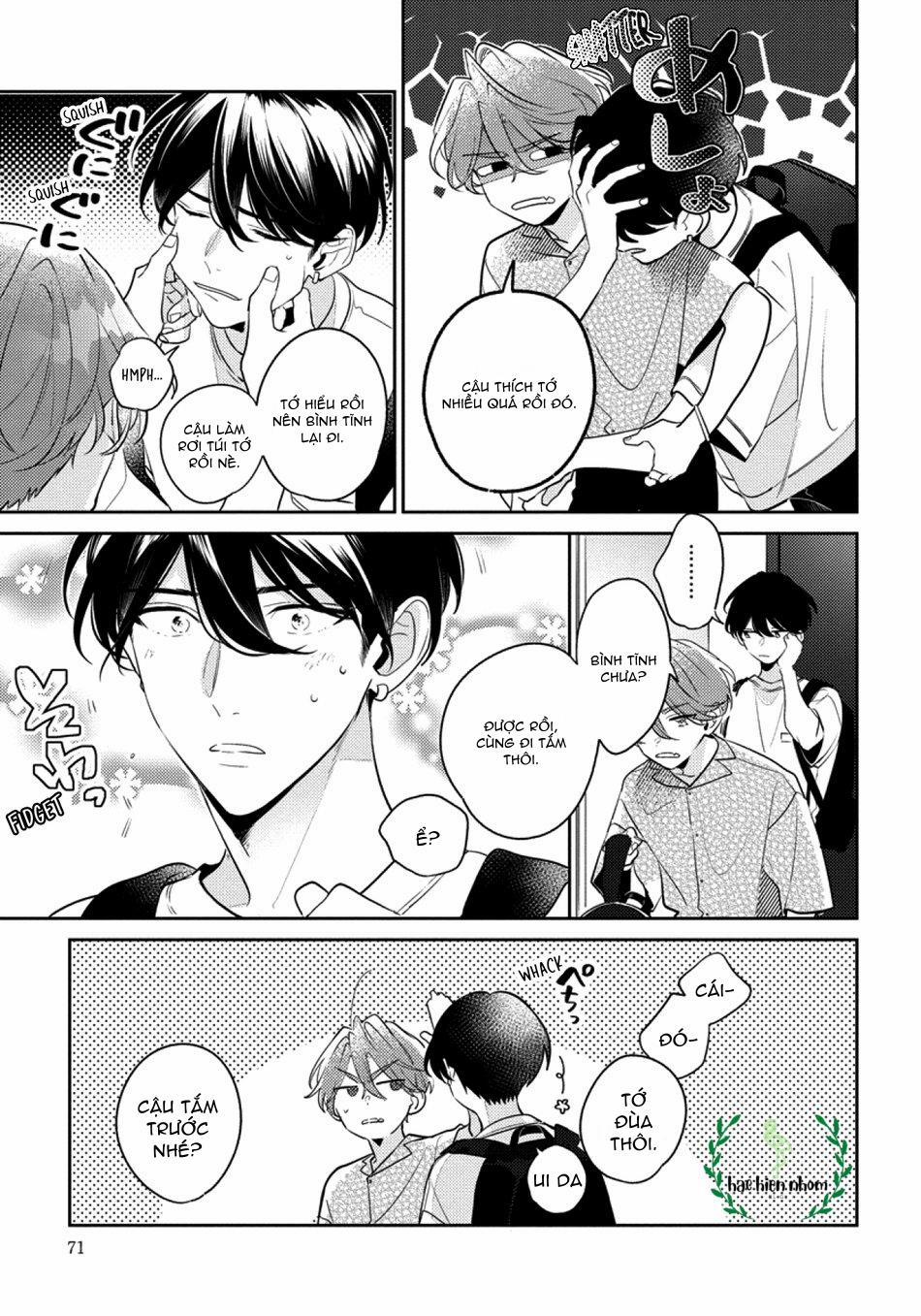 Tôi không muốn chỉ làm người bạn thời thơ ấu của cậu nữa 3 trang 19