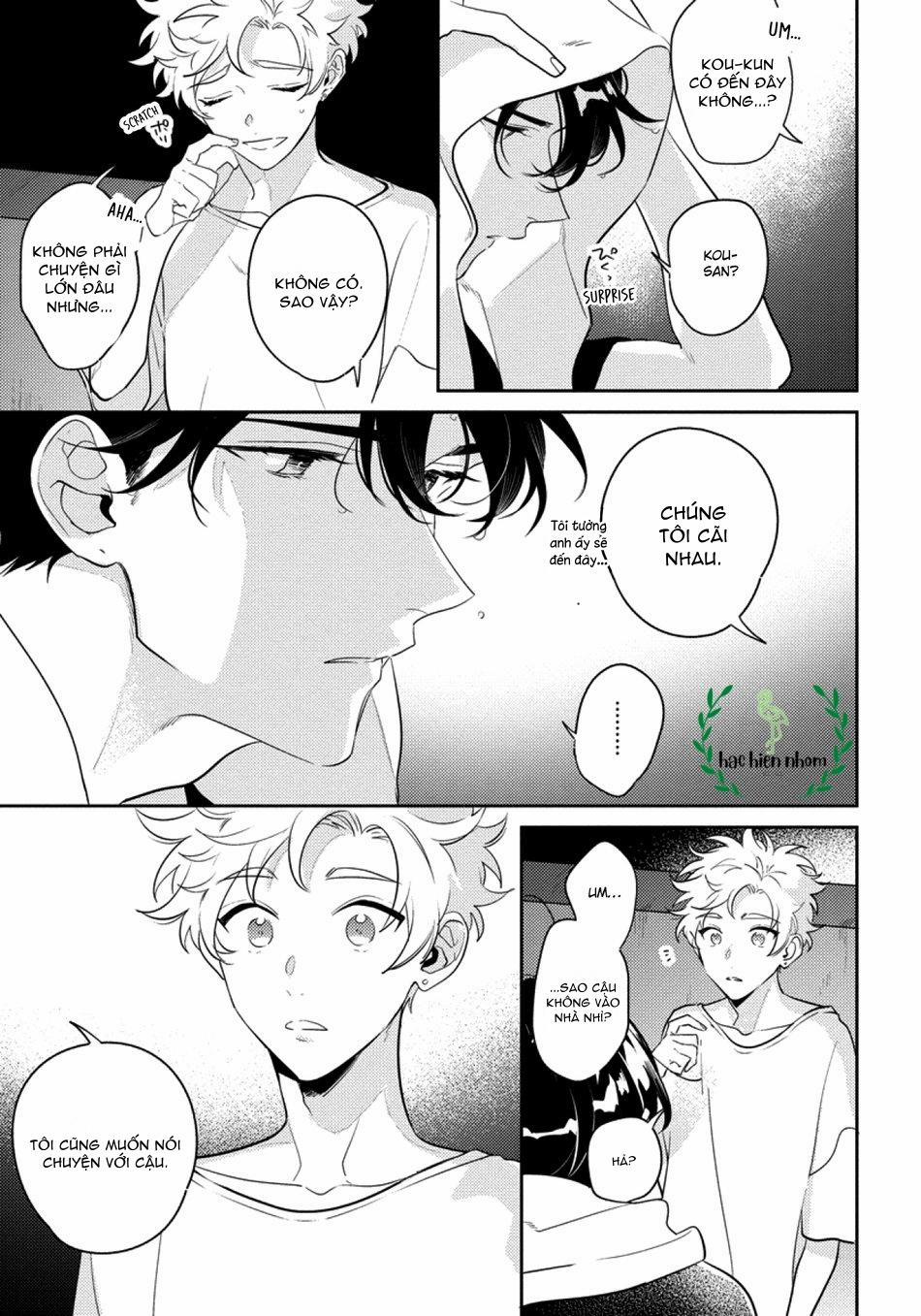Tôi không muốn chỉ làm người bạn thời thơ ấu của cậu nữa 3 trang 23
