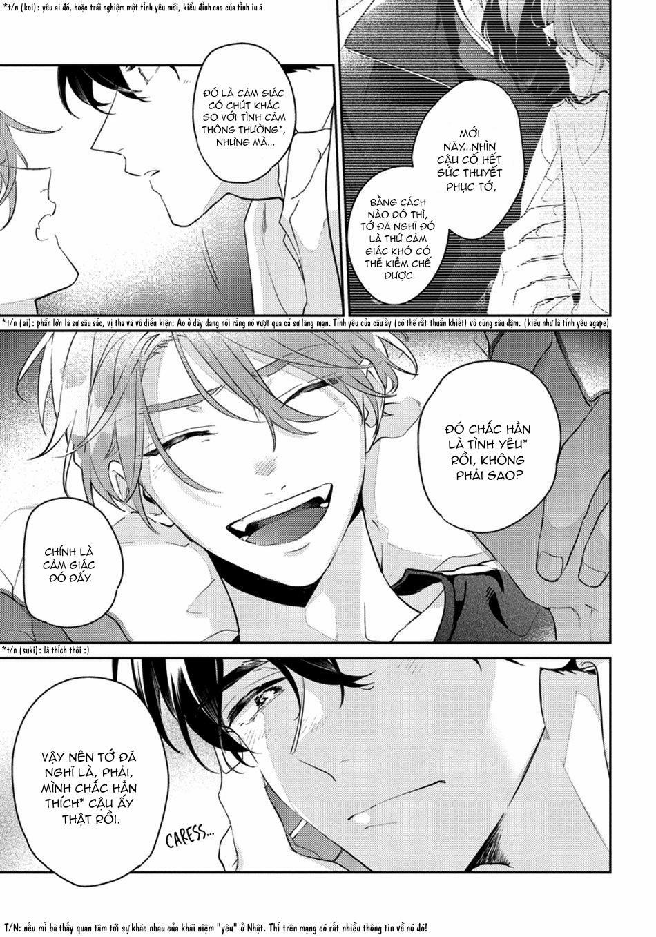 Tôi không muốn chỉ làm người bạn thời thơ ấu của cậu nữa 6 trang 5