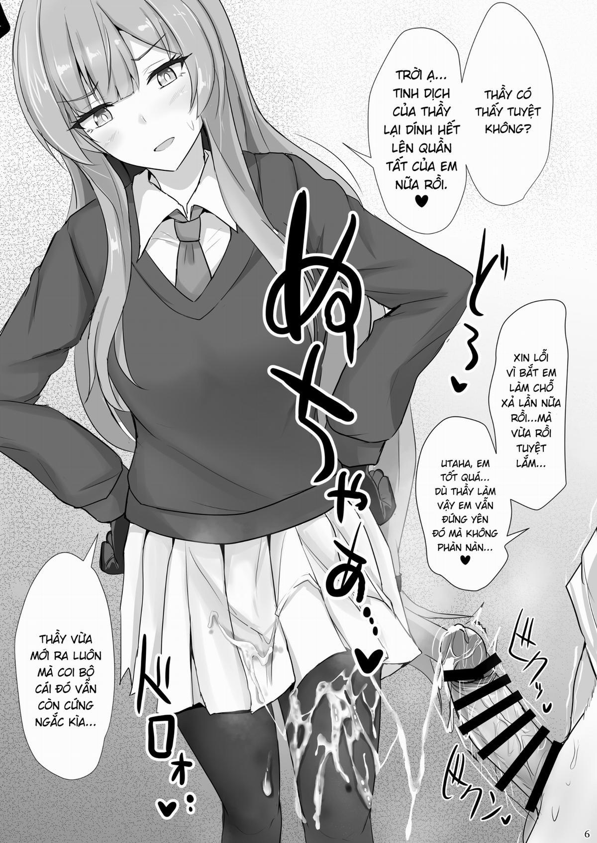 Tôi Muốn Bắn Tùm Lum Vào Shiraishi Utaha (Ẻm Là Người Tốt Mà) OneShot trang 6