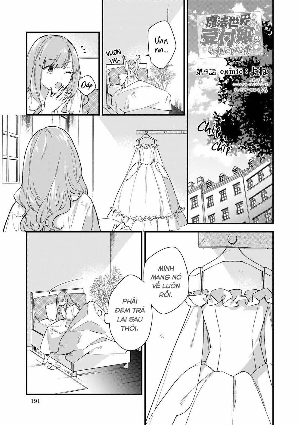 Tôi Muốn Làm Tiếp Tân Của Thế Giới Ma Pháp 9 trang 2