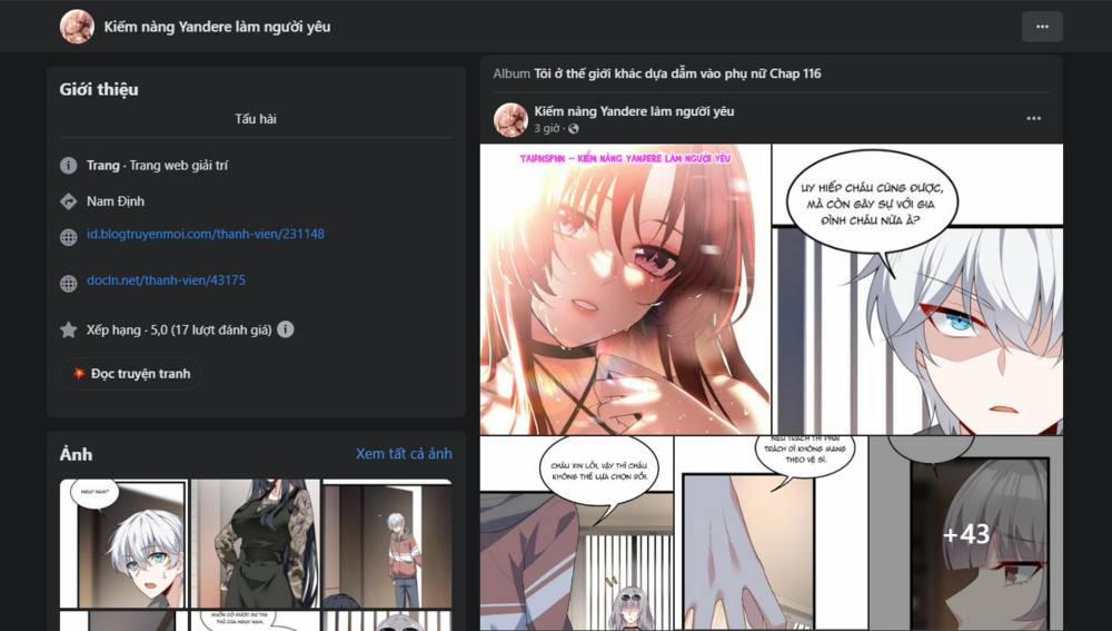 Tôi Ở Thế Giới Khác Dựa Dẫm Vào Phụ Nữ 113 trang 50