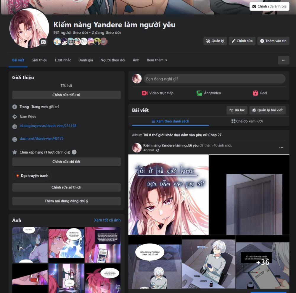 Tôi Ở Thế Giới Khác Dựa Dẫm Vào Phụ Nữ 25 trang 38