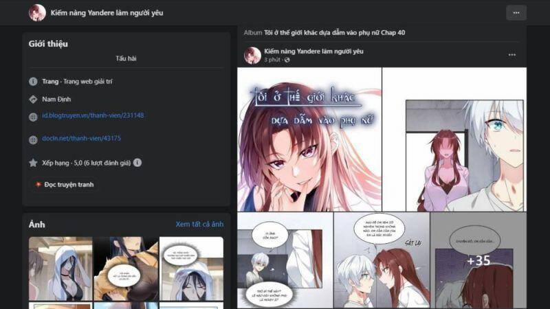 Tôi Ở Thế Giới Khác Dựa Dẫm Vào Phụ Nữ 37 trang 43