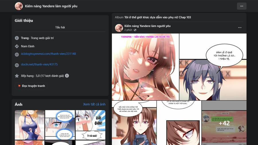 Tôi Ở Thế Giới Khác Dựa Dẫm Vào Phụ Nữ 99 trang 45