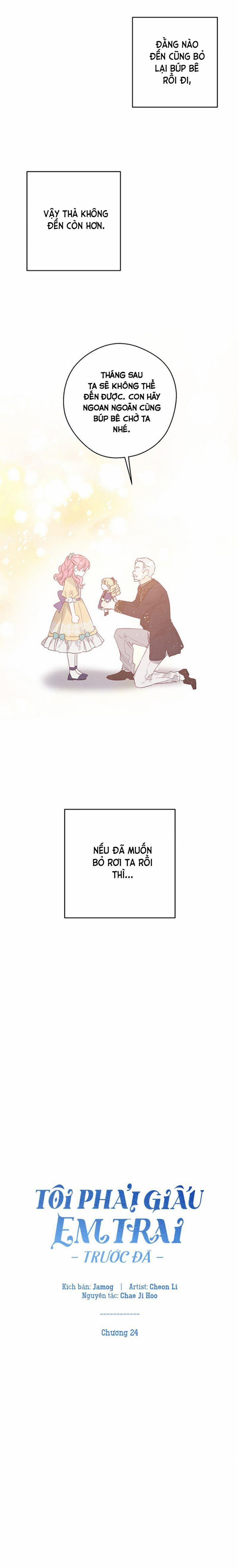 Tôi Phải Giấu Em Trai Trước Đã 24 trang 6