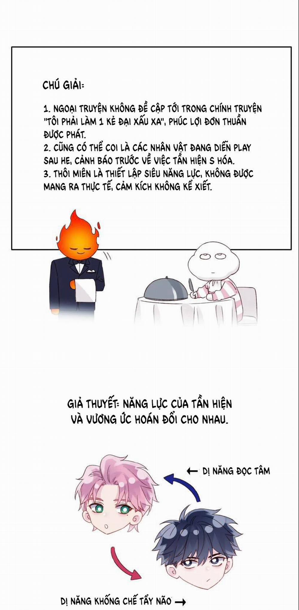 Tôi Phải Làm 1 Kẻ Đại Xấu Xa Phiên Ngoại Đặc Biệt trang 2