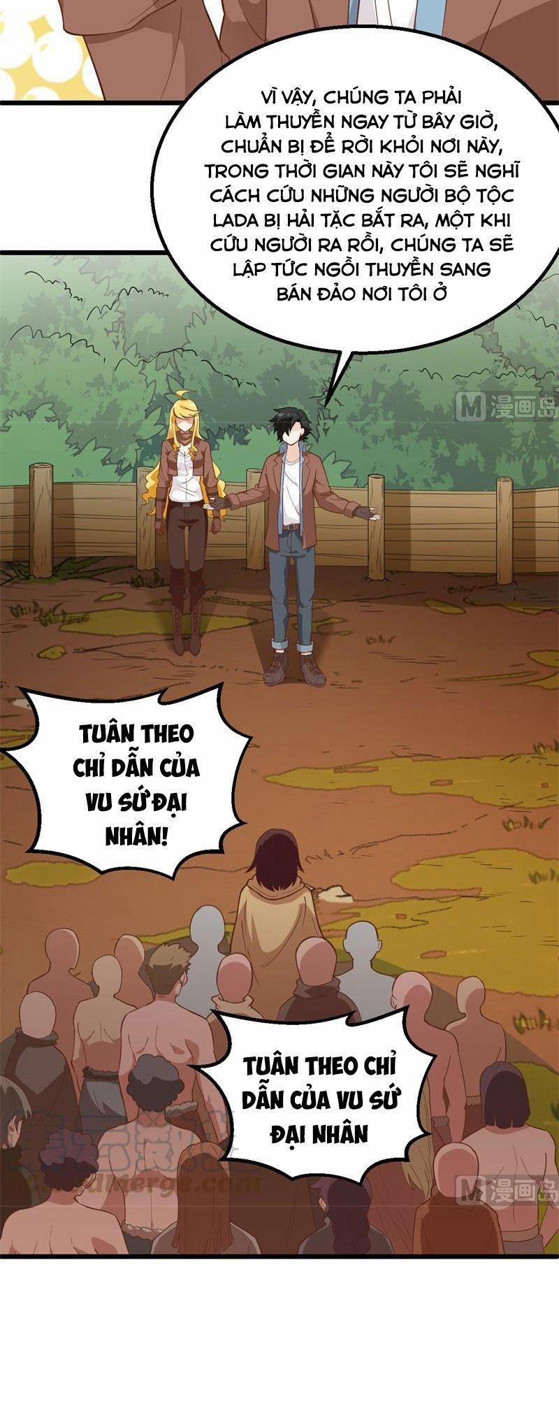 Tôi Sống Trên Hoang Đảo Cùng Các Em Gái 79 trang 1