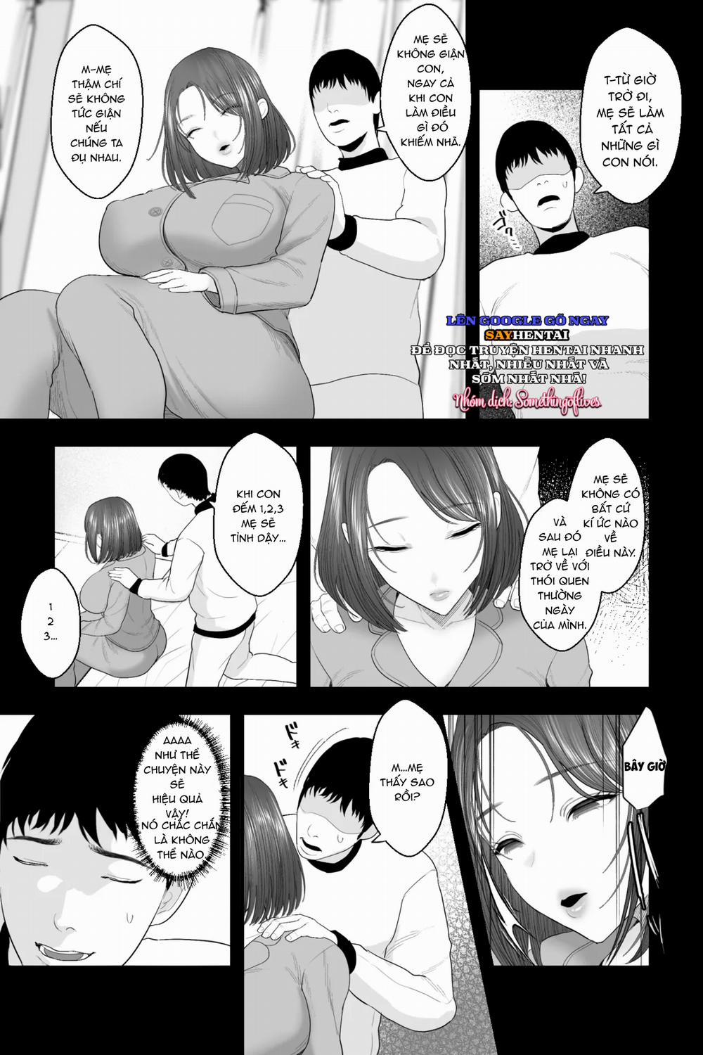 Tôi thôi miên mẹ vì bà ấy quá quyến rũ. Oneshot trang 6