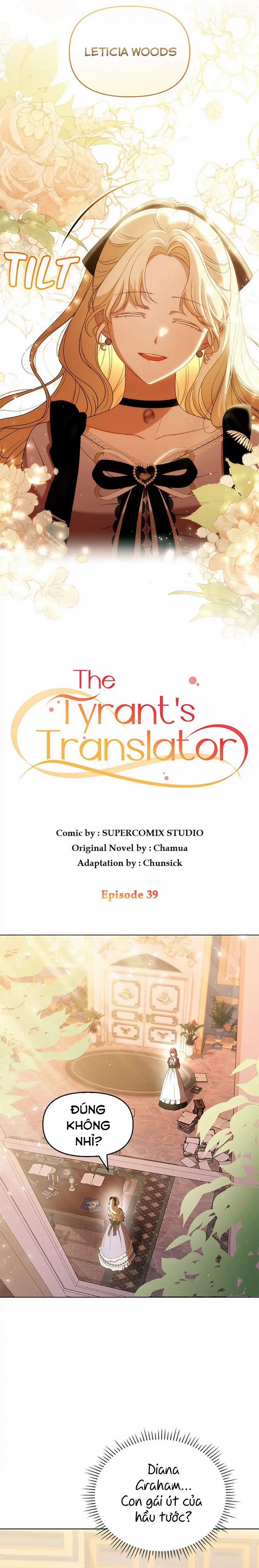 Tôi Trở Thành Phiên Dịch Viên Cho Bạo Chúa 39.2 trang 2