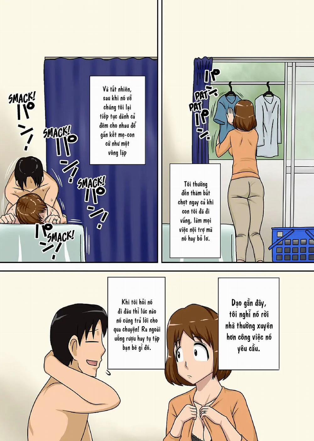 Toiu wake de Kaa-san to Kyou mo Bed no Uede, Hada o Awaseru Omo ni Hageshiku Chương 1 Trang 25