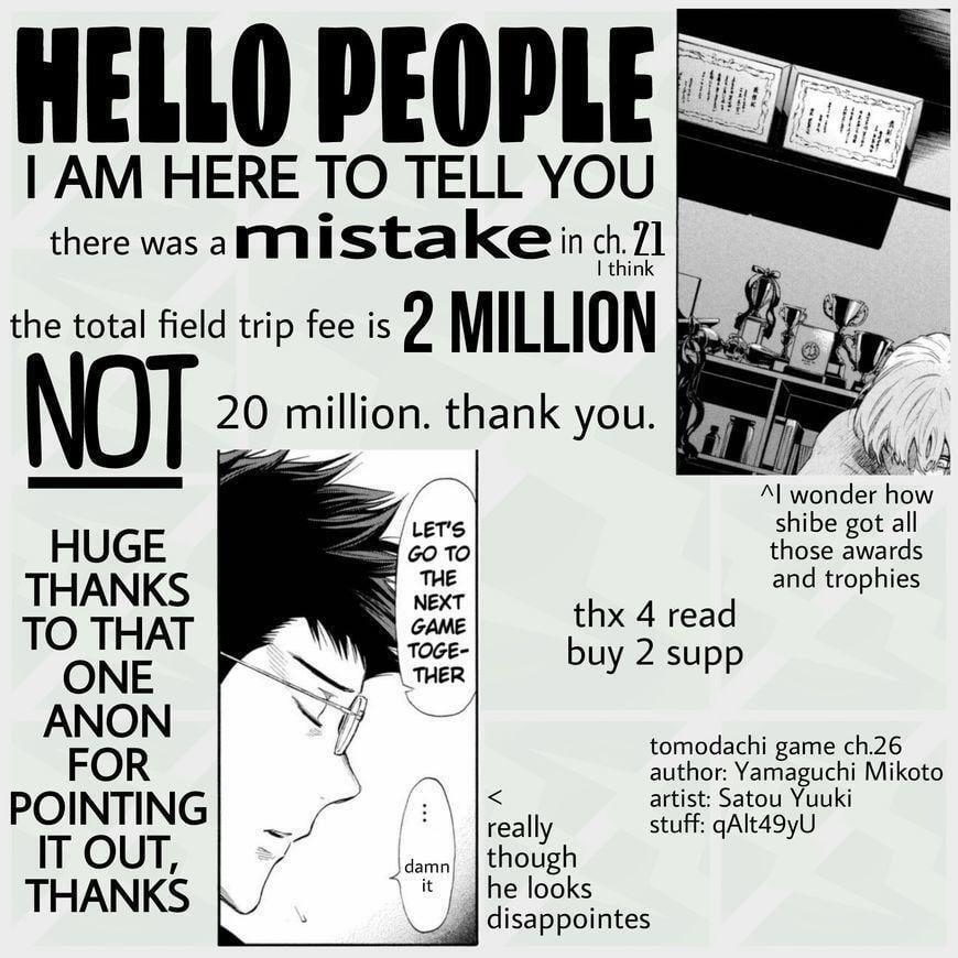 Tomodachi Game 26 trang 38