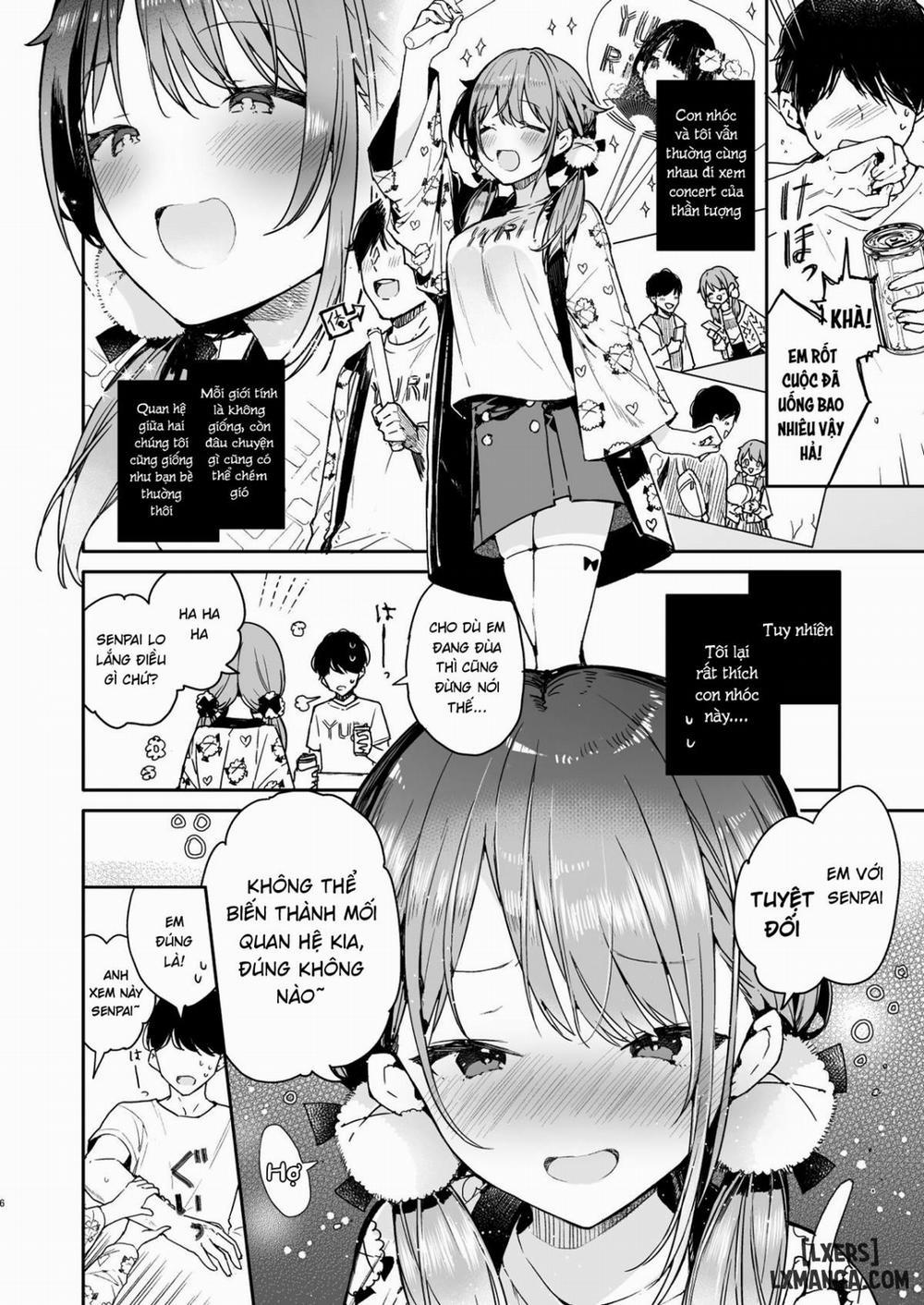 Tomodachi no Youna Otaku Kouhai to Deisui Ecchi Oneshot trang 6