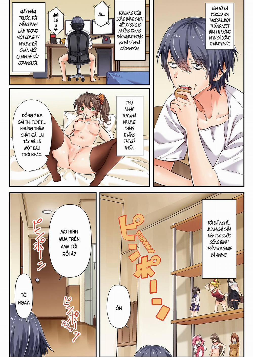 Tonari no Gyaru wa Mita mama Sukebe de Igai to Yasashii Oneshot trang 2