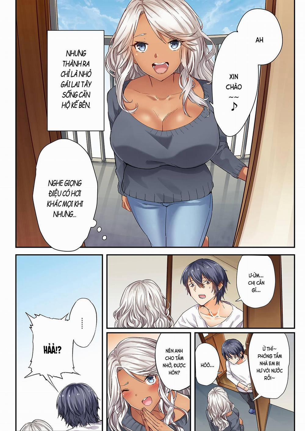 Tonari no Gyaru wa Mita mama Sukebe de Igai to Yasashii Oneshot trang 3
