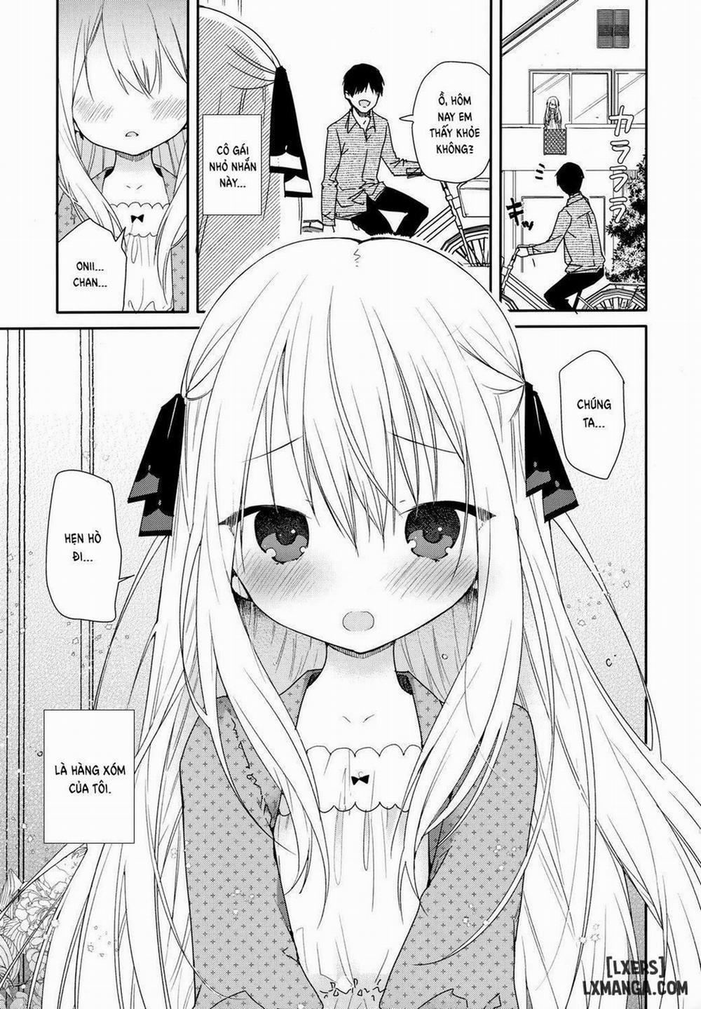 Tonari no Hakanage Shoujo to Hajimete Ecchi Oneshot trang 2