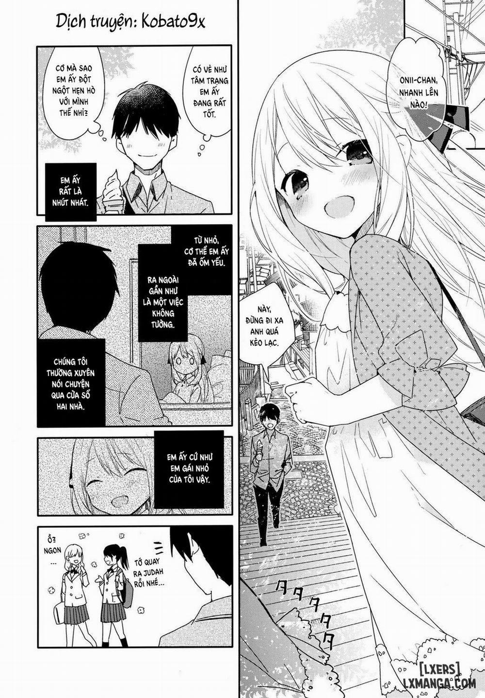Tonari no Hakanage Shoujo to Hajimete Ecchi Oneshot trang 3