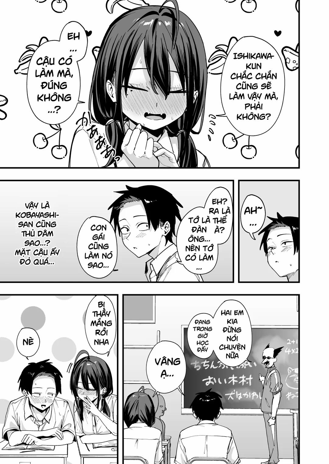 Tonari no Seki no Tomodachi to Issho ni Onanii Suru Hanashi Oneshot trang 11