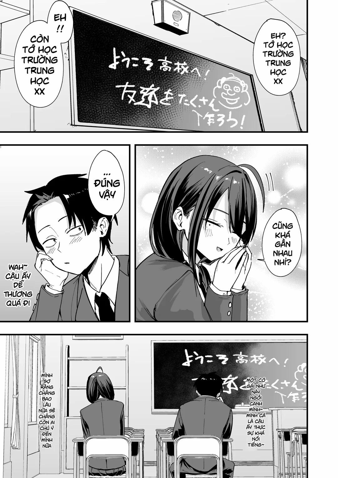 Tonari no Seki no Tomodachi to Issho ni Onanii Suru Hanashi Oneshot trang 3