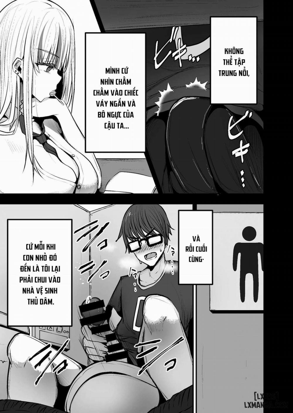Toshokan de Benkyou Shiteitara Itsumo Kuru Gal JK ni Oneshot trang 6