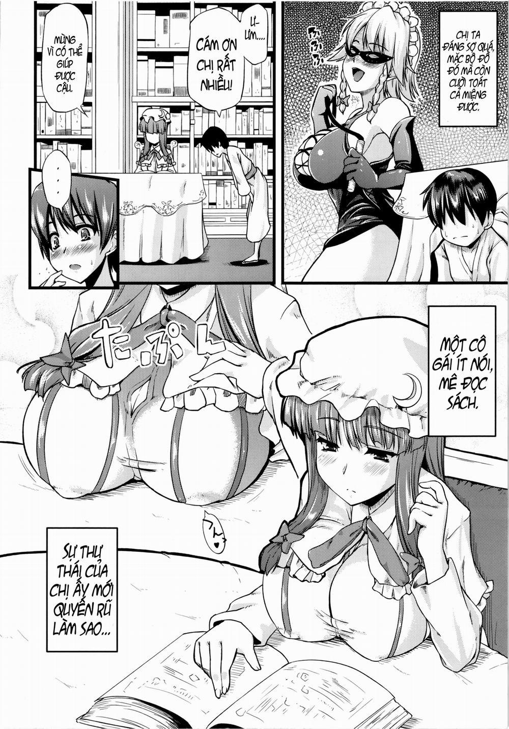 Toshokan No Oneesan Ga Ijimete Ageru (Touhou) Chương Oneshot Trang 5