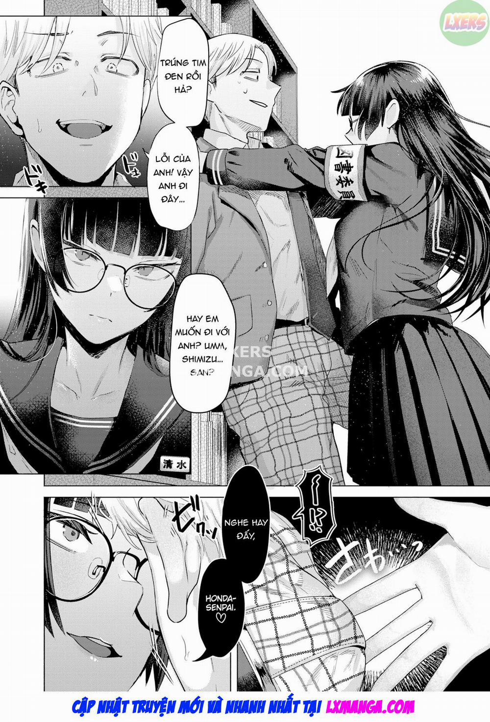Toshoshitsu no Shimi Oneshot trang 4