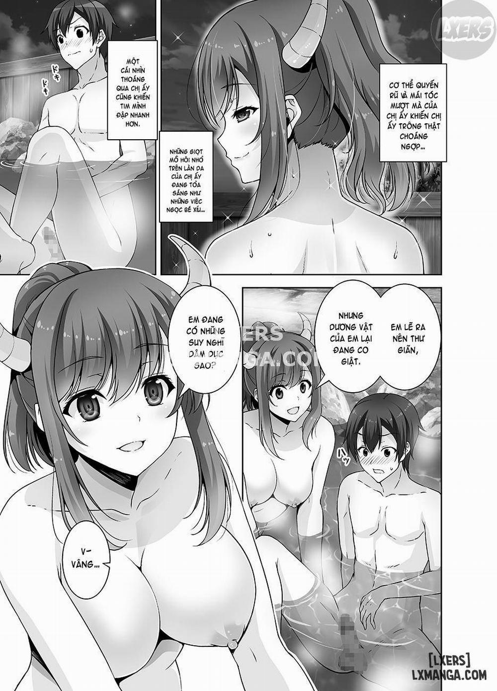 Tottemo H na Succubus Onee-chan to Onsen de Shi Oneshot trang 5